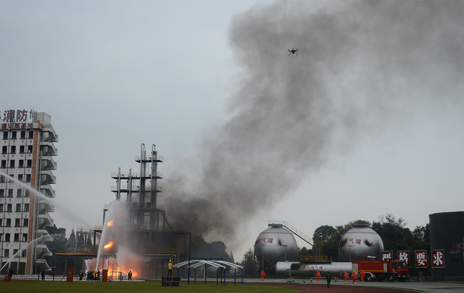 上合组织消防救灾演练