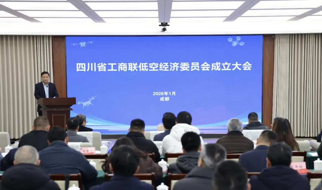 四川省工商联低空经济委员会成立大会召开，彭彦平董事长当选委员会委员